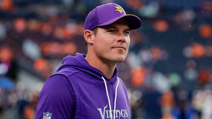 Minnesota Vikings head coach Kevin O'Connell Minnesota Vikings head coach Kevin O'Connell