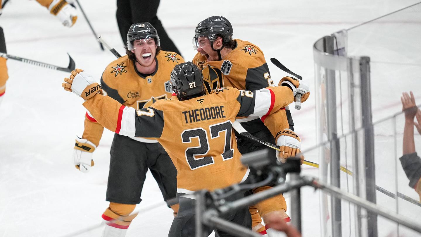 In an absolutely bonkers game 3, the Golden Knights escape through sheer luck