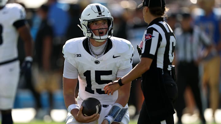 Drew Allar and Penn State are favored against Northwestern on Saturday.