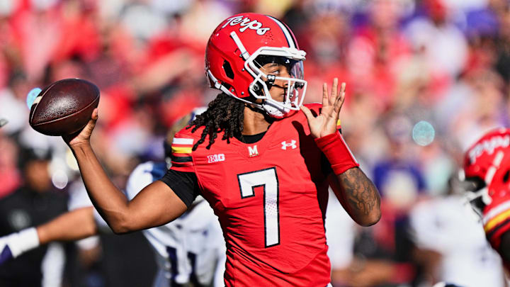 Maryland's Malik Washington has become one of the top freshman quarterbacks in the nation. Maryland's Malik Washington has become one of the top freshman quarterbacks in the nation.
