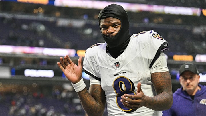 Baltimore Ravens quarterback Lamar Jackson