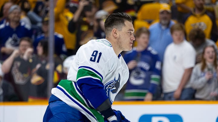 Vancouver Canucks v Nashville Predators - Game Four