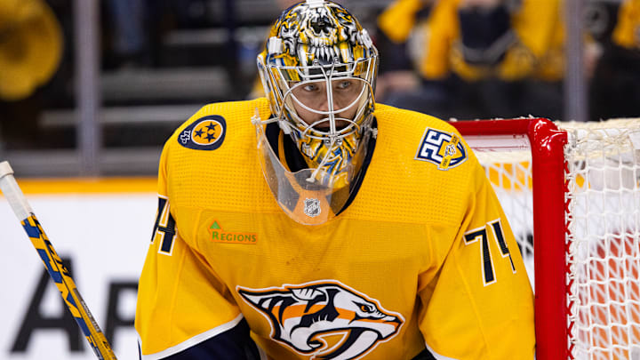 Vancouver Canucks v Nashville Predators - Game Four