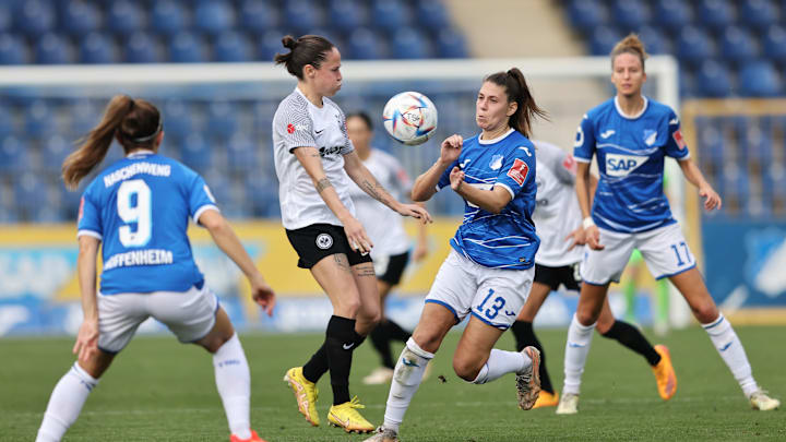 Die TSG Hoffenheim und Eintracht Frankfurt sorgten für beste Fußball-Unterhaltung