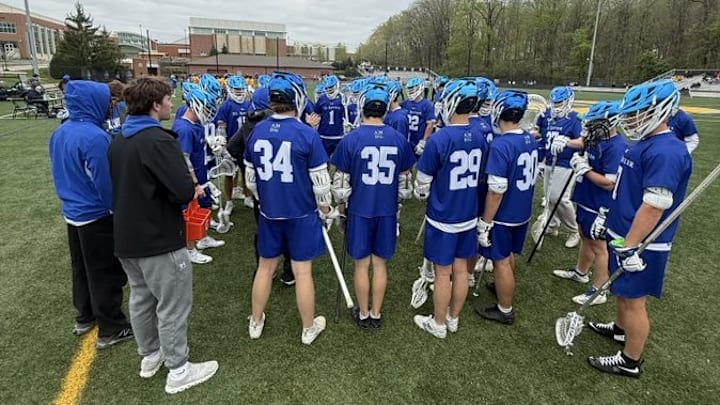 The St. Xavier boys lacrosse team during the 2026 season.