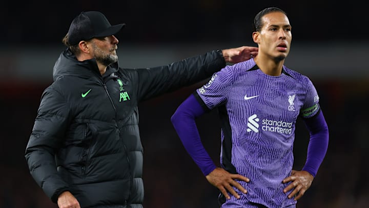 A tough showing from Van Dijk