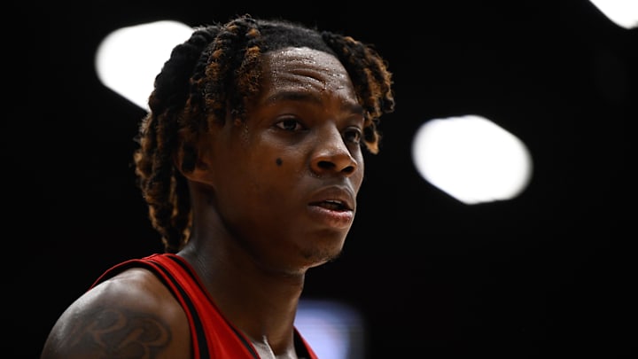 NC State basketball guard Trey Parker NC State basketball guard Trey Parker