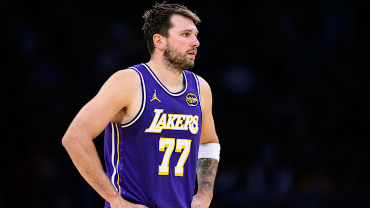 Los Angeles Lakers guard Luka Doncic.