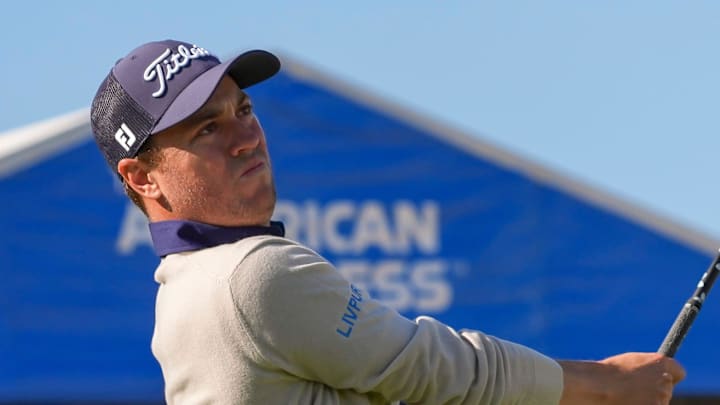 Justin Thomas finished solo second at the American Express in Palm Springs. 