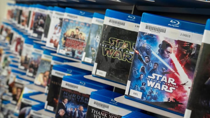 Blu-ray movies to check out at the Wellington Branch Library in Wellington, Florida on December 14,