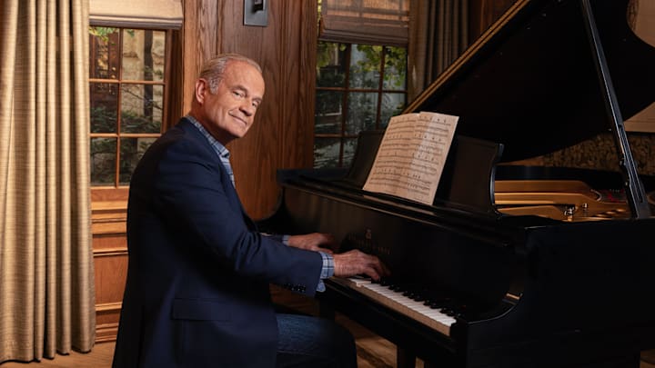 Kelsey Grammer as Frasier Crane in Frasier, streaming on Paramount+, 2023. Photo credit: Pamela Littky/Paramount+ TM & © 2023 CBS Studios Inc. Frasier and related marks and logos are trademarks of CBS Studios Inc. All Rights Reserved.