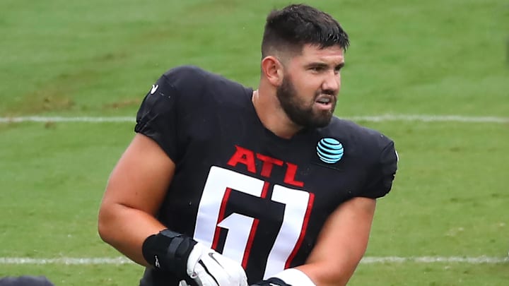 The Atlanta Falcons released center Matt Hennessy on Thursday. The Atlanta Falcons released center Matt Hennessy on Thursday.