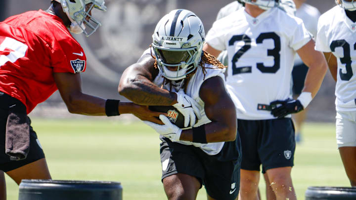 Las Vegas Raiders RB Ashton Jeanty