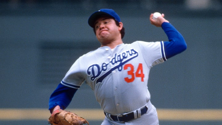 Valenzuela played 11 of his 17 major league seasons for the Dodgers.