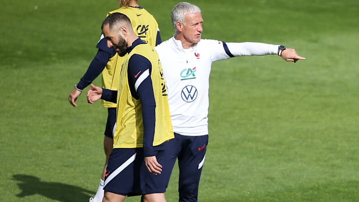Karim Benzema & Didier Deschamps