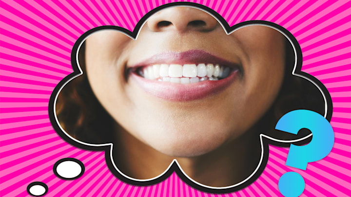 She definitely has eight incisors. 