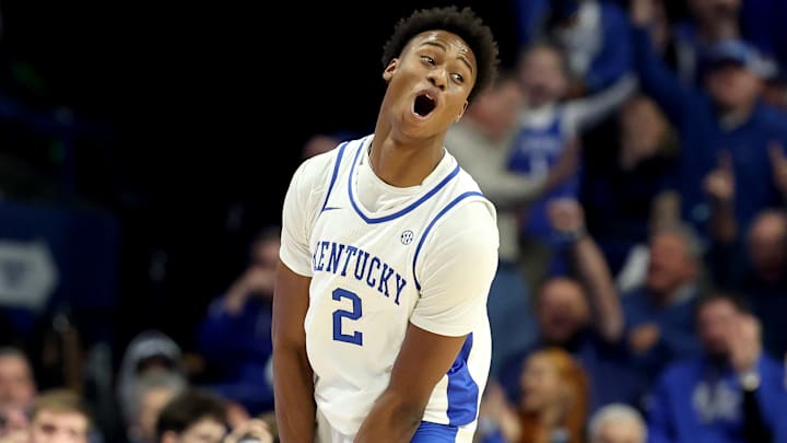 Kentucky Wildcat shooting guard Jaxson Robinson (2).