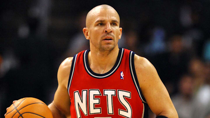 Jan 25, 2007; Los Angeles, CA, USA; New Jersey Nets guard Jason Kidd (2) during the Nets 102-101 loss to the Los Angeles Clippers at the Staples Center. Mandatory Credit: Kirby Lee/Image of Sport-Imagn Images Jan 25, 2007; Los Angeles, CA, USA; New Jersey Nets guard Jason Kidd (2) during the Nets 102-101 loss to the Los Angeles Clippers at the Staples Center. Mandatory Credit: Kirby Lee/Image of Sport-Imagn Images