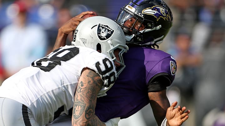 Las Vegas Raiders v Baltimore Ravens