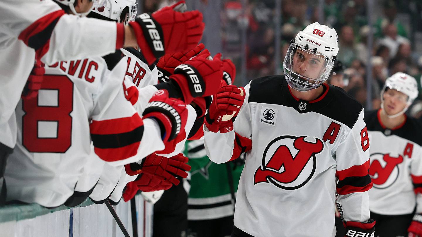 An explosion of goals is on the horizon for Jack Hughes