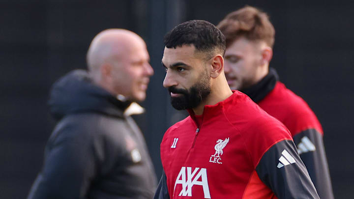 Liverpool FC Training Session And Press Conference - UEFA Champions League 2025/26 League Phase MD6 Liverpool FC Training Session And Press Conference - UEFA Champions League 2025/26 League Phase MD6