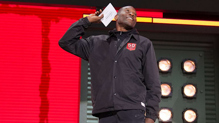 Tampa Bay Buccaneers legend Simeon Rice had an incredible NSFW reaction to learning he'd be added to the Ring of Honor.