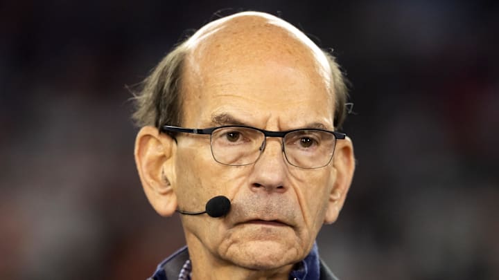 Paul Finebaum was in attendance at the Mississippi Rebels against the Miami Hurricanes in the Fiesta Bowl. Paul Finebaum was in attendance at the Mississippi Rebels against the Miami Hurricanes in the Fiesta Bowl.