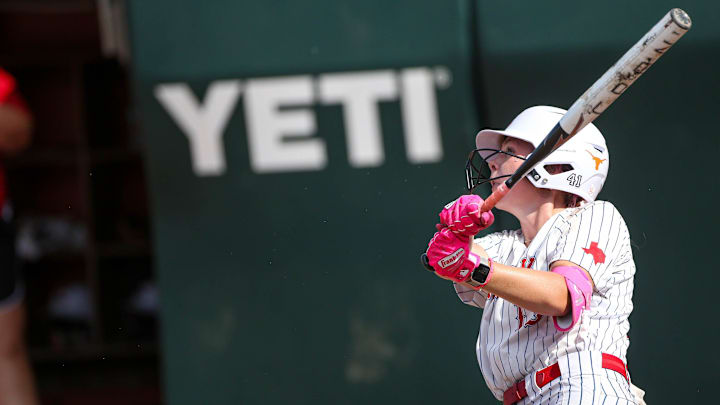 Coahoma’s Hannah Wells hits a home run during the Class 3A division II UIL State Championship game on May 29, 2025, at Red & Charline McCombs Field in Austin. Coahoma’s Hannah Wells hits a home run during the Class 3A division II UIL State Championship game on May 29, 2025, at Red & Charline McCombs Field in Austin.