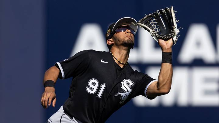 Feb 27, 2026; Phoenix, Arizona, USA; Chicago White Sox outfielder Braden Montgomery against the Milwaukee Brewers during a spring training game at American Family Fields of Phoenix. Mandatory Credit: Mark J. Rebilas-Imagn Images Feb 27, 2026; Phoenix, Arizona, USA; Chicago White Sox outfielder Braden Montgomery against the Milwaukee Brewers during a spring training game at American Family Fields of Phoenix. Mandatory Credit: Mark J. Rebilas-Imagn Images