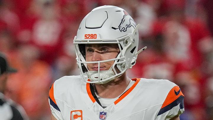 Denver Broncos quarterback Bo Nix Denver Broncos quarterback Bo Nix