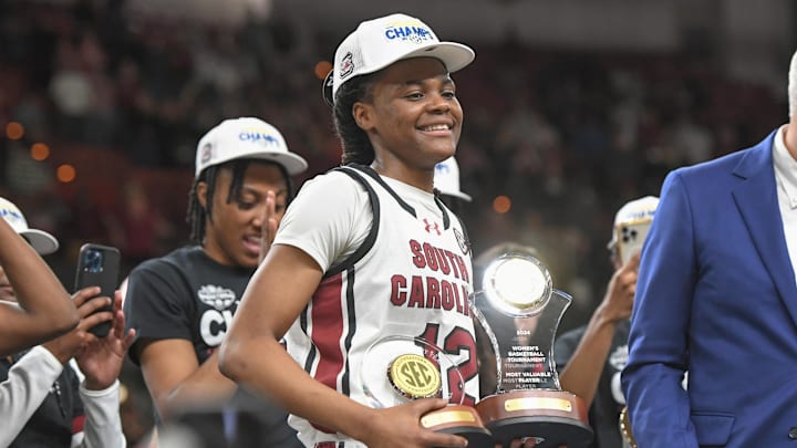 South Carolina basketball guard MiLaysia Fulwiley