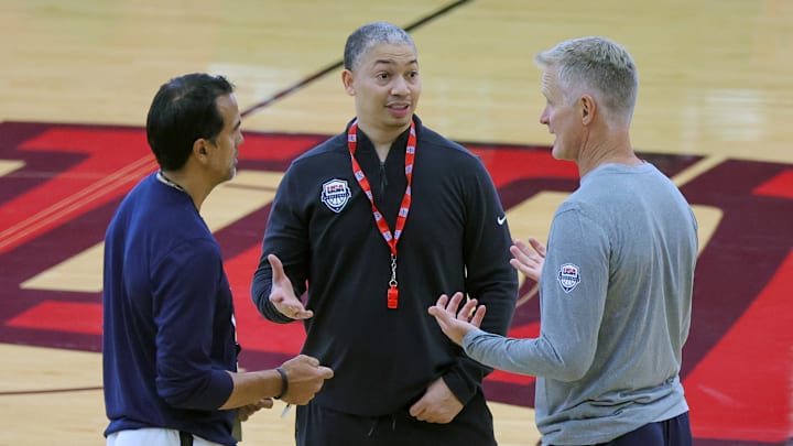 2023 FIBA World Cup - USA Men's National Team Practice - Las Vegas