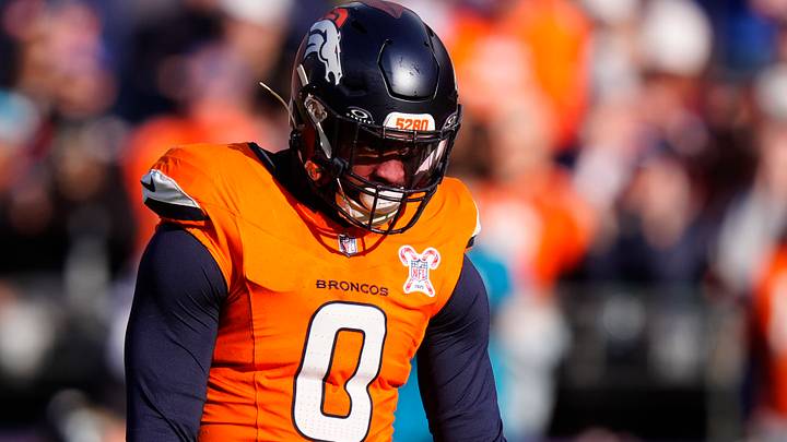 Dec 21, 2025; Denver, Colorado, USA; Denver Broncos linebacker Jonathon Cooper (0) before the game at Empower Field at Mile High. Mandatory Credit: Ron Chenoy-Imagn Images Dec 21, 2025; Denver, Colorado, USA; Denver Broncos linebacker Jonathon Cooper (0) before the game at Empower Field at Mile High. Mandatory Credit: Ron Chenoy-Imagn Images