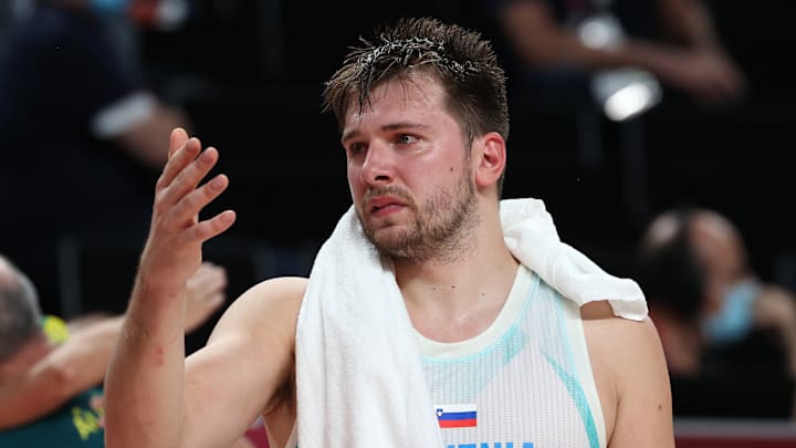 Australia v Slovenia Men's Basketball - Olympics: Day 15