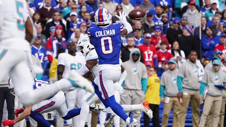 Bills rookie wide receiver Keon Coleman had quite the punishment for dropping passes in practice.