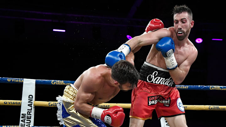 Sandor Martín tuvo un debut soñado en su primera pelea en Estados Unidos
