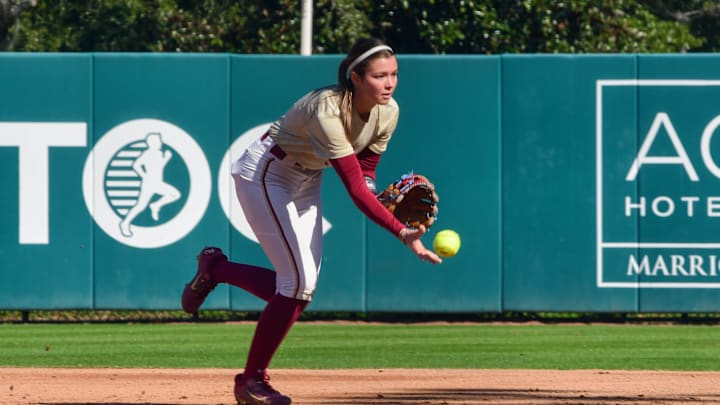 Florida State softball played its annual Garnet & Gold Scrimmage on Saturday, Feb. 3, 2024 at