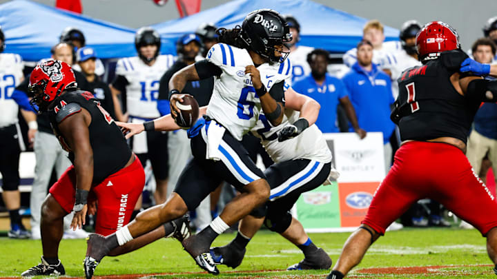 NC State football versus Duke NC State football versus Duke