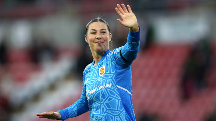 Mary Earps is the Manchester United and England number one