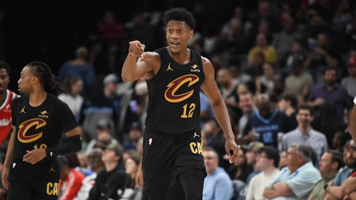 Cleveland Cavaliers small forward De'Andre Hunter. Cleveland Cavaliers small forward De'Andre Hunter.