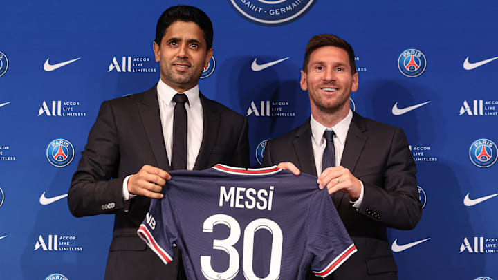 Lionel Messi, Nasser Al Khelaifi