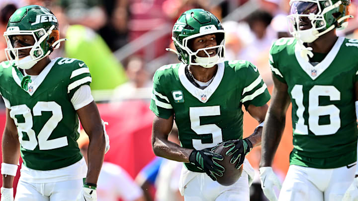 New York Jets wide receiver Garrett Wilson