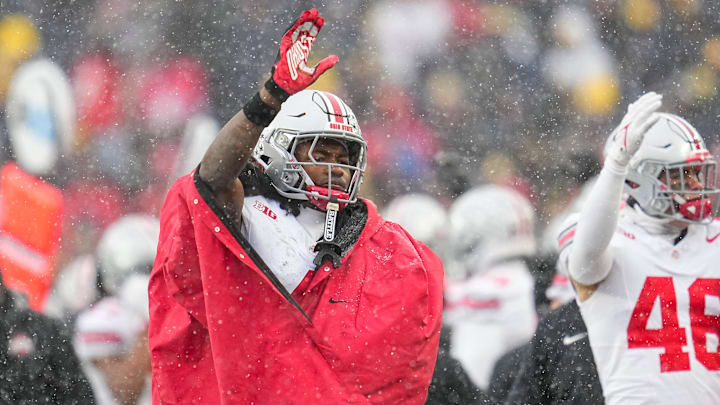 Ohio State wide receiver Jeremiah Smith tops the list of 2026 Heisman Trophy favorites. Ohio State wide receiver Jeremiah Smith tops the list of 2026 Heisman Trophy favorites.