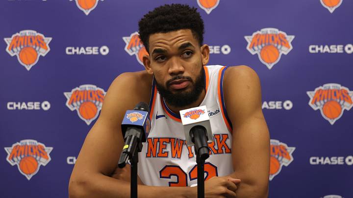 Karl-Anthony Towns, Knicks media day