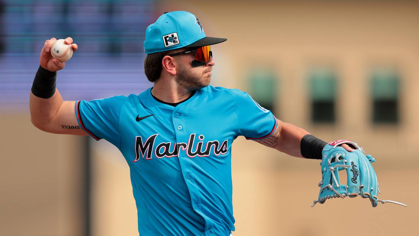 Marlin Injuries Miami Marlins' Connor Norby Facing Injury Scare After Exiting Spring ...