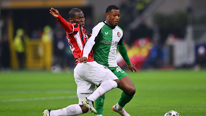 AC Milan v Feyenoord - UEFA Champions League 2024/25 League Knockout Play-off Second Leg