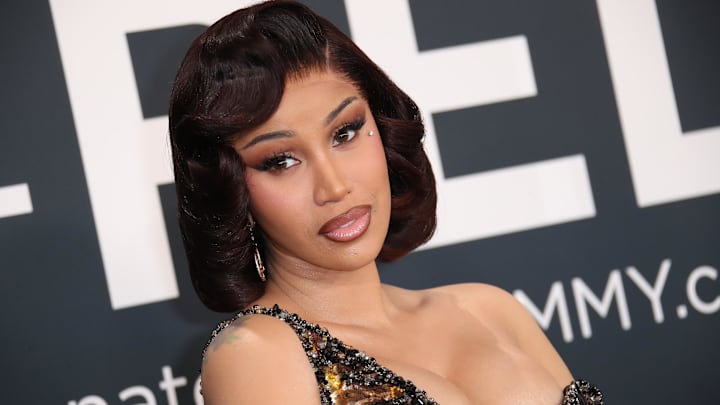 Feb 2, 2025; Los Angeles, CA, USA; Cardi B at the 67th Annual Grammy Awards at Crypto.com Arena in Los Angeles on Sunday, Feb. 2, 2025.