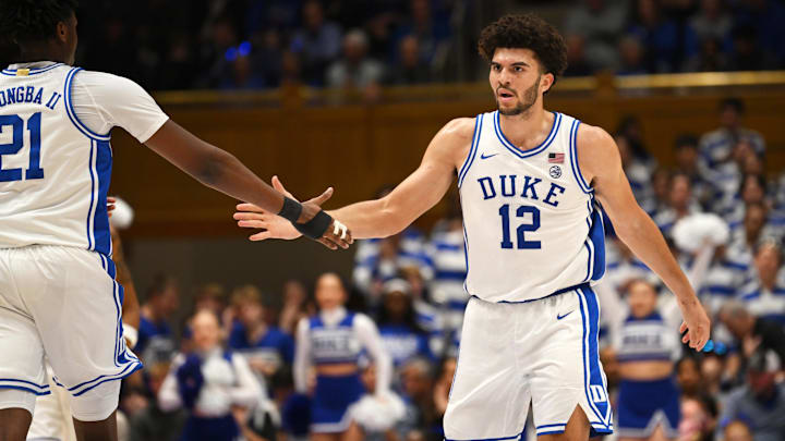Cameron Boozer and the Duke Blue Devils are second on the odds list to win the National Championship. Cameron Boozer and the Duke Blue Devils are second on the odds list to win the National Championship.