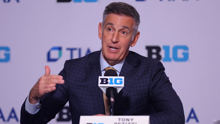 Big Ten commissioner Tony Petitti. Big Ten commissioner Tony Petitti.