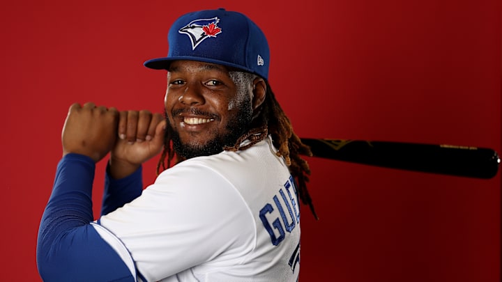 Vladimir Guerrero Jr. juega con los Azulejos de Toronto de la MLB 
